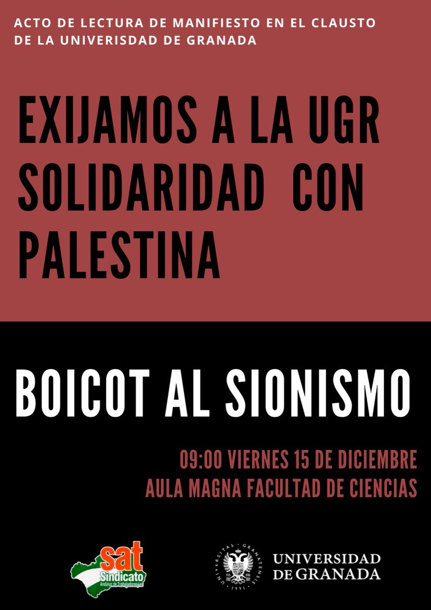 SAT Universidad de Granada tweet media