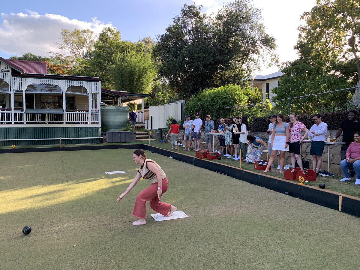 Lee Hickey (@drhikov) on Twitter photo What a great way to celebrate a successful year of crop science across the Godwin, Hickey, Crisp, Massel and Smith labs at UQ!
We also discovered that <a href="/samir_alahmad/">Samir Alahmad</a> is a lawn bowls super star… What a great way to celebrate a successful year of crop science across the Godwin, Hickey, Crisp, Massel and Smith labs at UQ!
We also discovered that <a href="/samir_alahmad/">Samir Alahmad</a> is a lawn bowls super star…