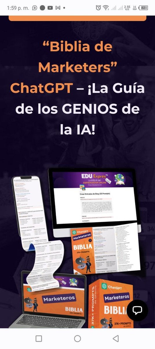 rpacheco75's tweet photo. Para todos los emprendedores digitales que quieran iniciar en el mundo de la IA, les recomiendo La Biblia de ChatGPT totalmente en español, más de 37000 prompts maestros https://t.co/3ambzp8pby https://t.co/ATvkmTIAdm