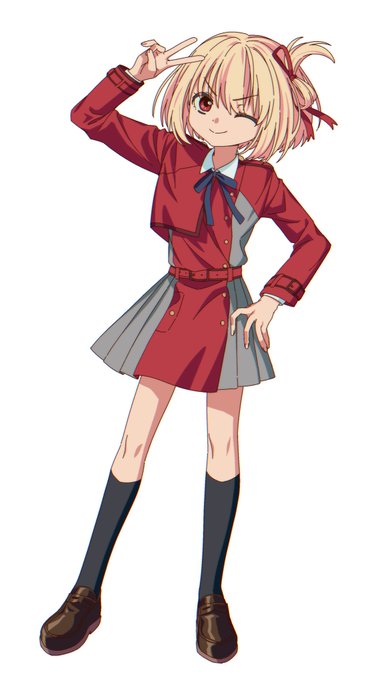「;) school uniform」 illustration images(Latest)