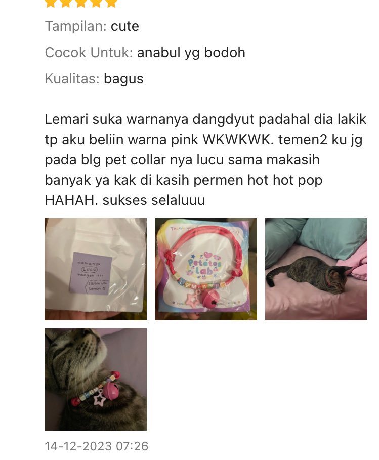bbrp hari lalu dpt orderan custom nama tapi ini agak out of the box karna namanya LEMARI kek???? w masi normal ngasi nama lontong &amp; mbek but this one LEMARI????? LUCUUK????BANGET????BJIR??? ownernya sangat kreatif &amp; inovatif 👏