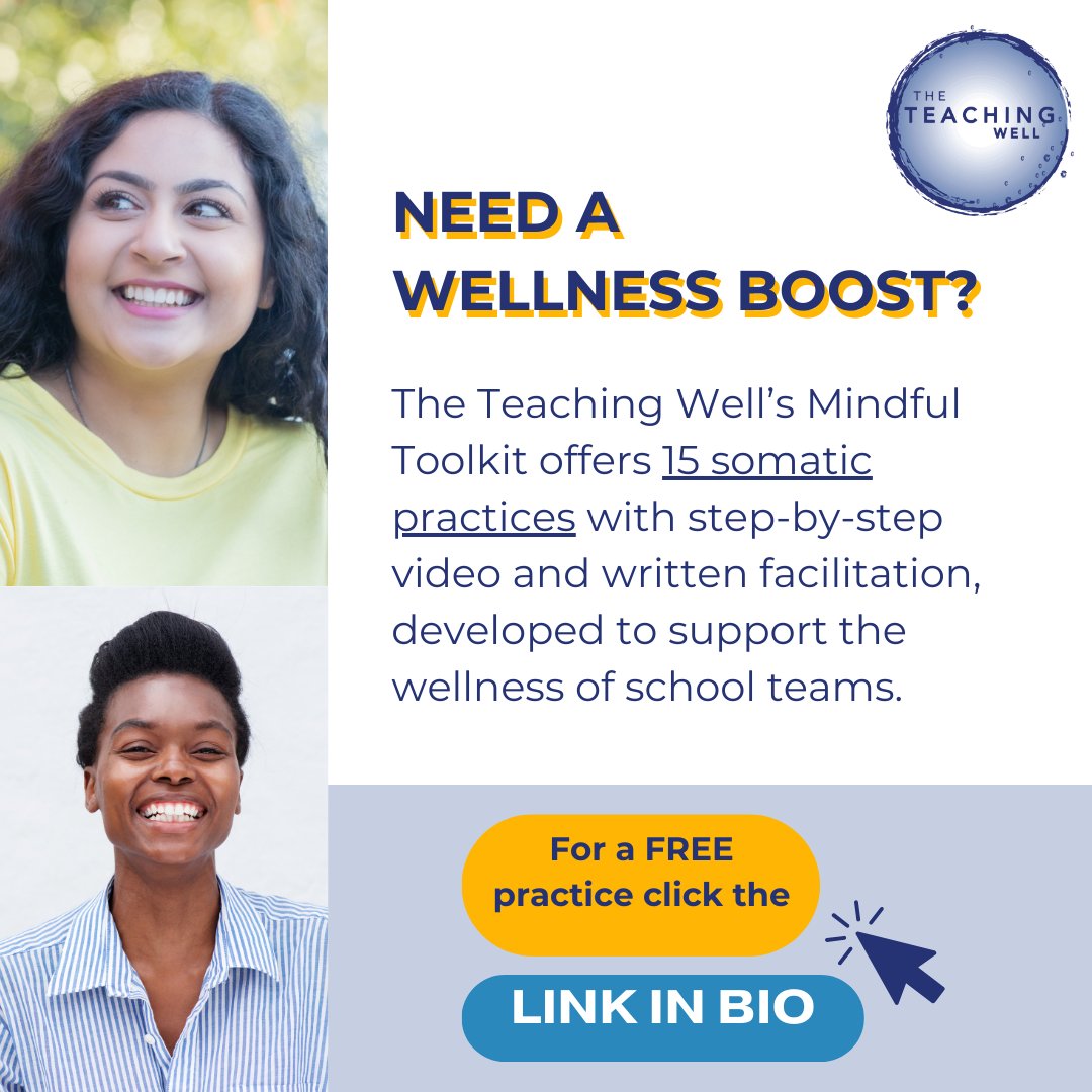 Stress is universal, but wellness can be too--even if you are a busy educator. The Digital Mindful Toolkit offers 15 somatic practices to support our clients in their desire to connect more regularly with their bodies and proactively reduce stress in their day-to-day lives.