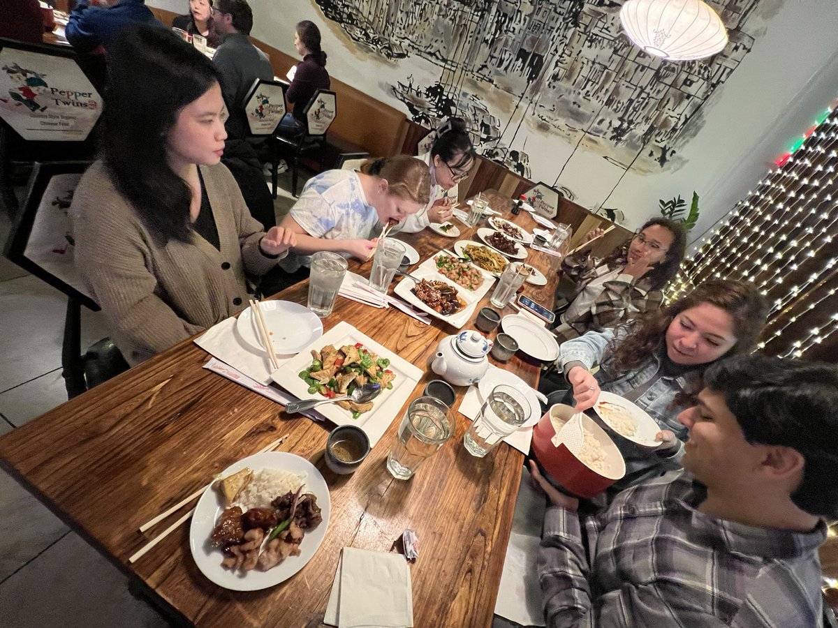 <a href="/LabNarkar/">NARKAR LAB - Exercise, Muscle & Vascular Medicine</a> holiday lunch! Winding down the year with awesome lab members, fun conversations and holiday spirit!!!! Happy Festivus to all from <a href="/LabNarkar/">NARKAR LAB - Exercise, Muscle & Vascular Medicine</a> !!!