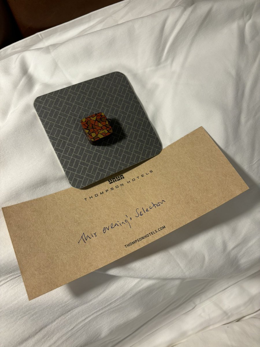Get you a husband who *specifically packs chocolates* to provide turndown service when you’re traveling together