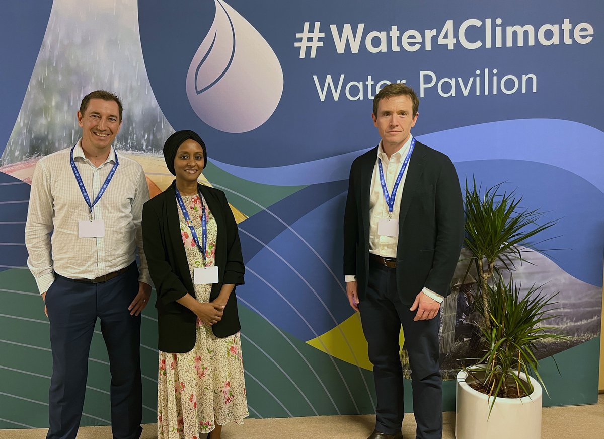 Last week <a href="/RicardoGroupPlc/">Ricardo plc</a> Global Water Practice Director Will Fargher, Middle East Regional Director Nada Abubakr and Associate Director Tim Ryan attended #COP28 in Dubai.

#WaterSecurity #Sustainability #GlobalCollaboration
