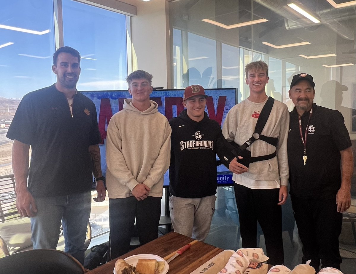 Jackson Blake (@jackson_blake4) on Twitter photo Thanks to @CoachGillmore and <a href="/CoachJArledge/">John Arledge</a> for the visit today.
Really impressed with what’s happening down at <a href="/ColoradoMesaU/">Colorado Mesa University</a>! Thanks to @CoachGillmore and <a href="/CoachJArledge/">John Arledge</a> for the visit today.
Really impressed with what’s happening down at <a href="/ColoradoMesaU/">Colorado Mesa University</a>!