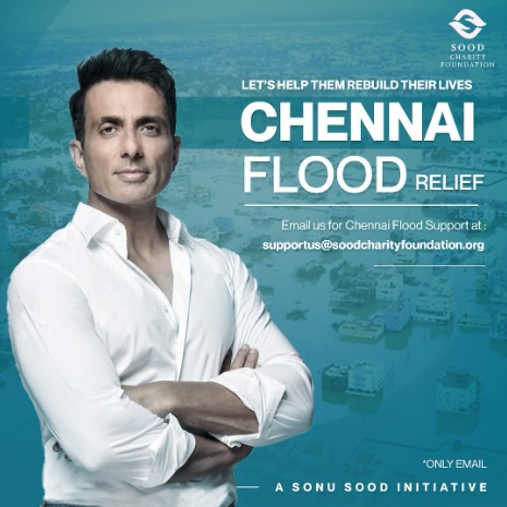 Rising together through the storms.
Join hands with Sonu Sood to bring hope to those affected by the Chennai Floods.

#ChennaiFloodRelief #SoodCharityFoundation @SoodFoundation