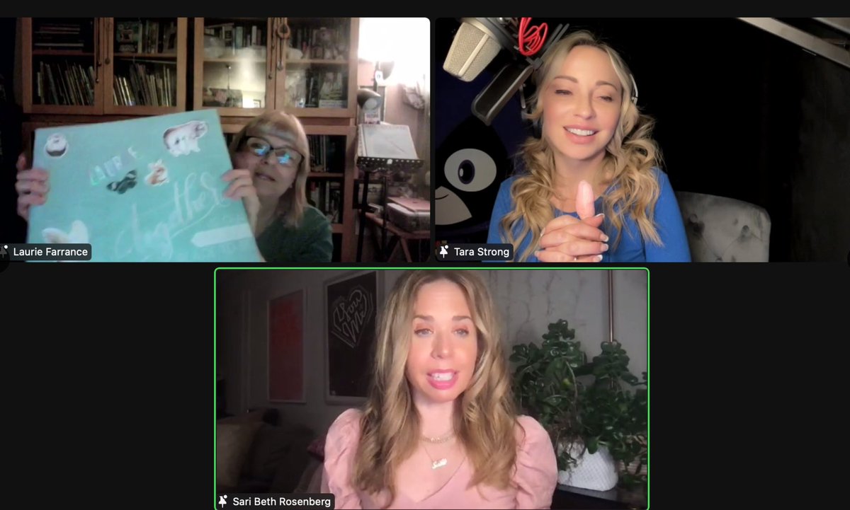 Such an inspiring night celebrating teachers with our very special guest @tarastrong for our latest episode of the @PBS @NewsHourExtra Educator Voice Series. Thank you to all who joined and we can’t wait for you to watch the recording!