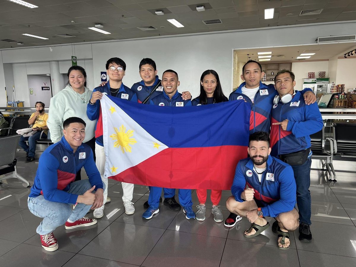 Sambo team embarked on their journey to Kuala Lumpur, Malaysia, today, ready to participate in the upcoming Southeast Asian Sambo Championships this weekend. Spearheading the campaign are 2019 SEA Games champions Chino Sy-Tancontian in Sport-Sambo men’s -98kgs and Mark Streigl.