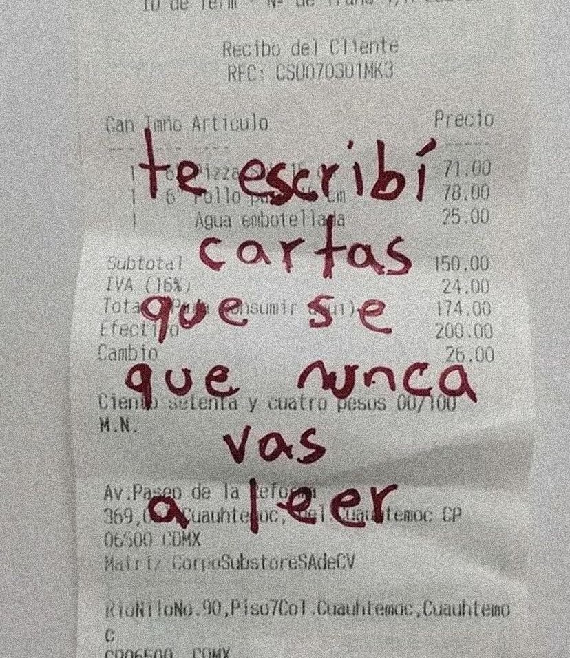 Tu recuerdo siempre me va a perseguir