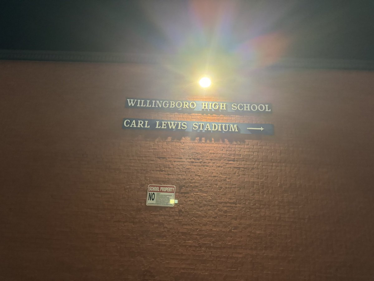 Had the absolute pleasure and honor to be invited to one of my former players being recognized by Willingboro HS in naming the GYM after her. The Stadium is named after track and field legend Carl Lewis, so this is a rare and major honor for a deserving woman athlete. Continued-