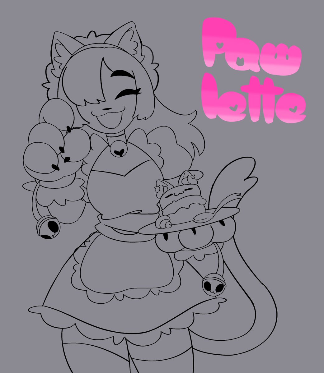 Siellito_Art's tweet image. 😳😳 se viene algo bonito de esta hermosa maid
Y como amo dibujar pasteles JHSDK