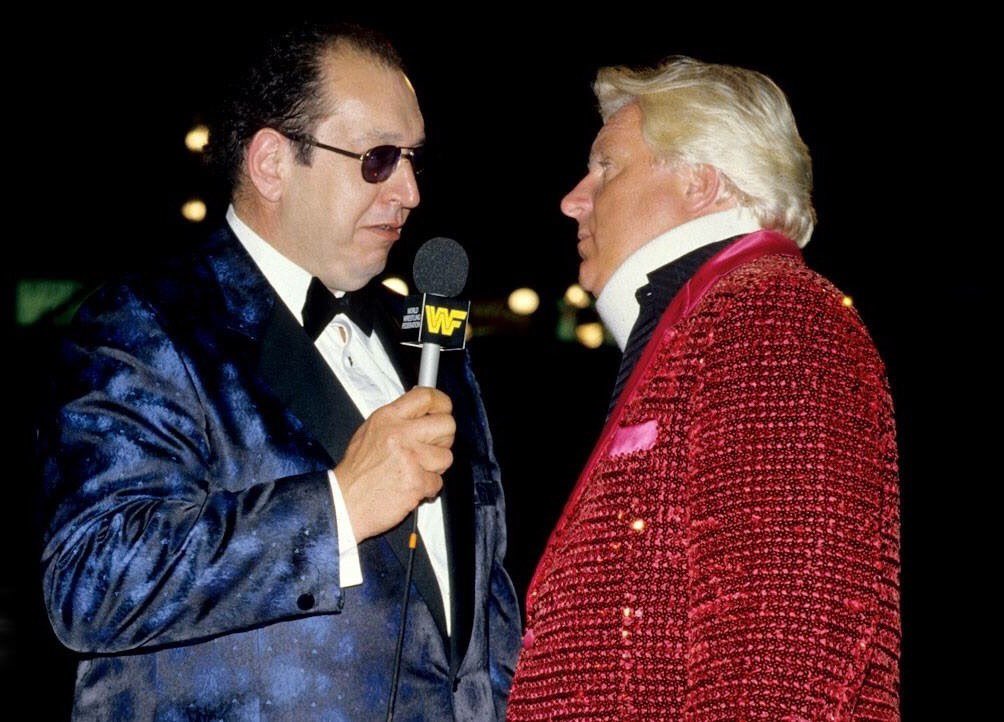 Who else misses these two?!?

#WWE #Wrestling #prowrestling #aew #WrestleMania #gorillamonsoon #bobbyheenan  #wwf #80swrestling