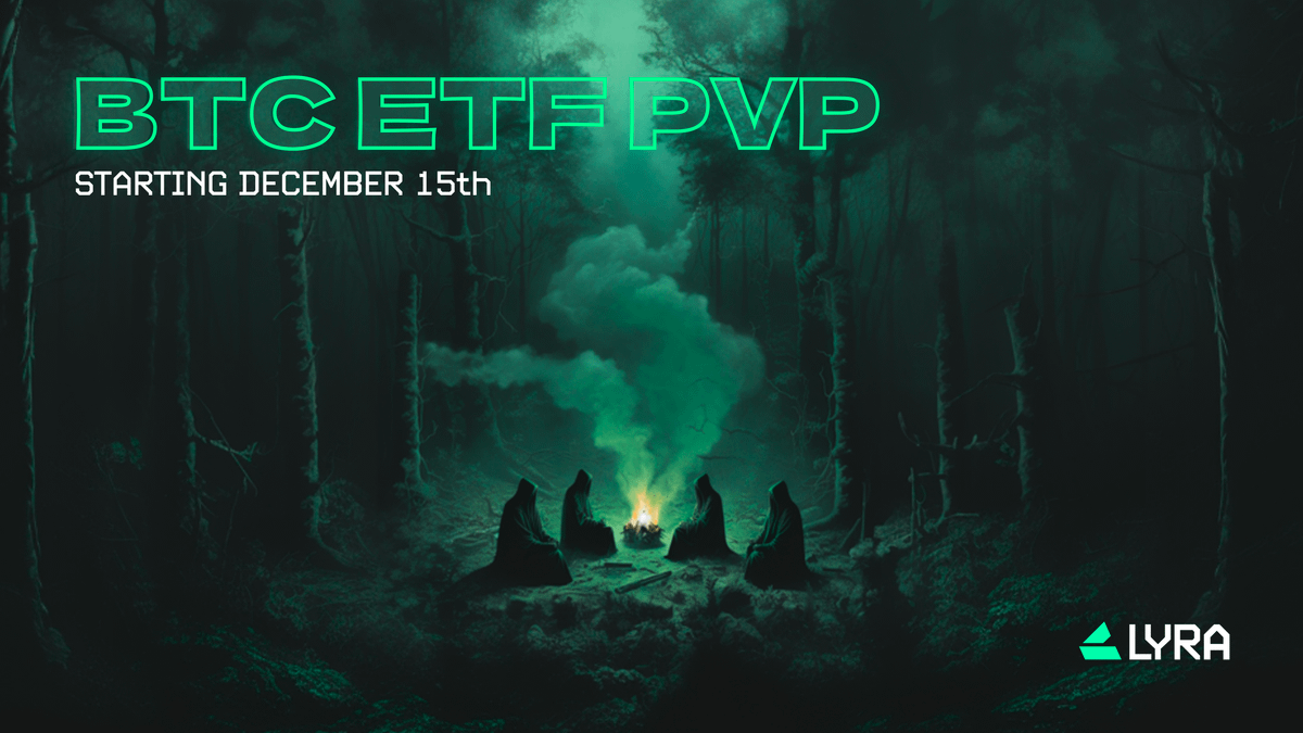 Summon ye traders, the storm cloud brings;

A month-long quest, to return a king.

What is the BTC ETF PVP? 🧵👇
