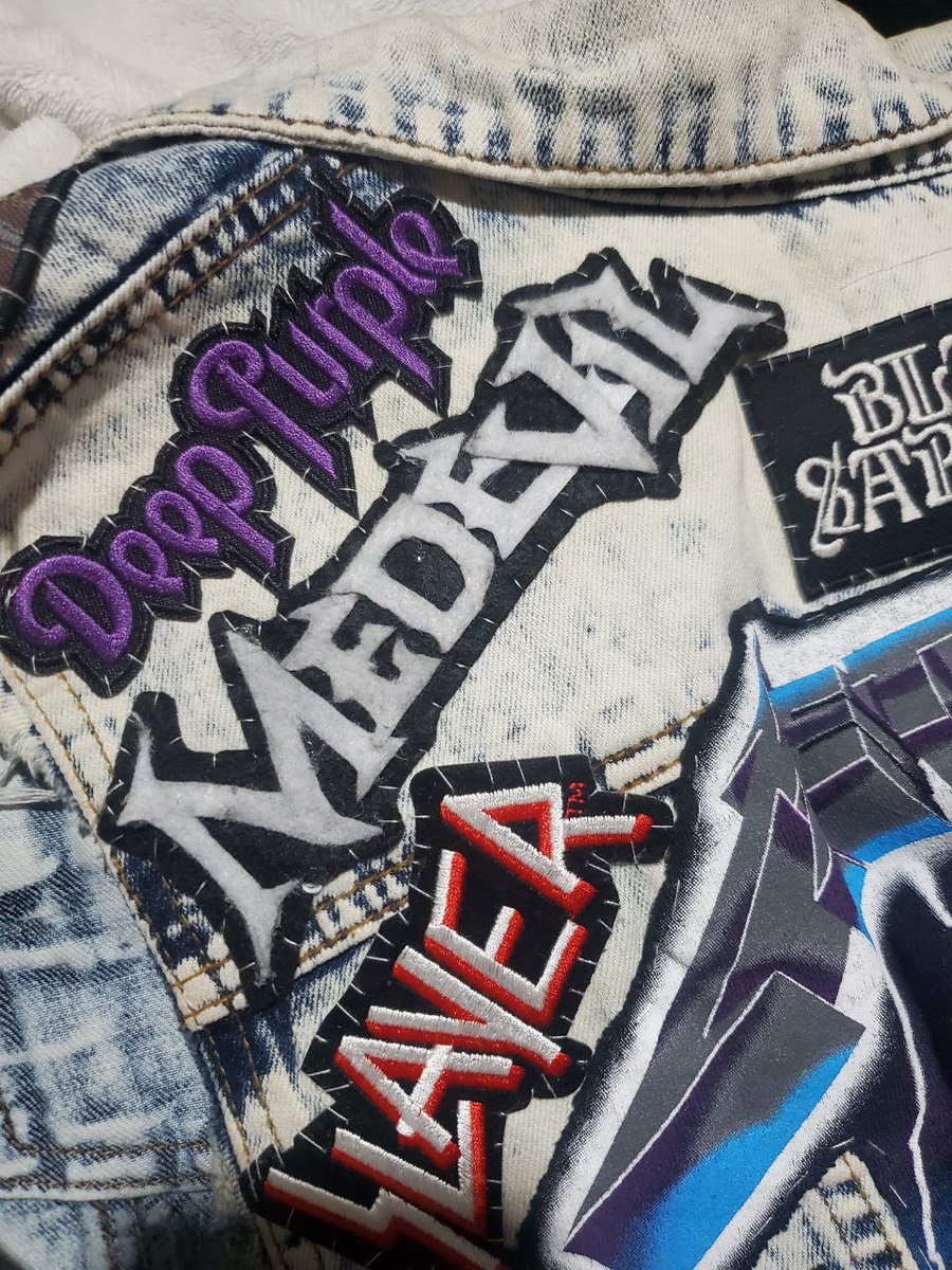 A sick hand made patch made by a fan of ours, @bugbloxx