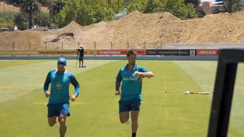 For those saying this should be at the WACA, this is what half the ground currently looks like. I'm all for authentic fan experiences but this may be a step too far   #AUSvPAK