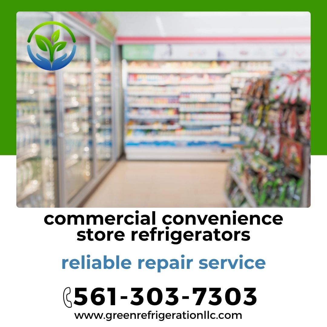 Running a convenience store and stressed about a faulty fridge? Green Refrigeration LLC is here to help! We offer reliable repair services for all commercial convenience store refrigerators. 

✅ greenrefrigerationllc.com/service/commer…
📞 (561) 303-7303

#ReliableRepair #GreenRefrigeration