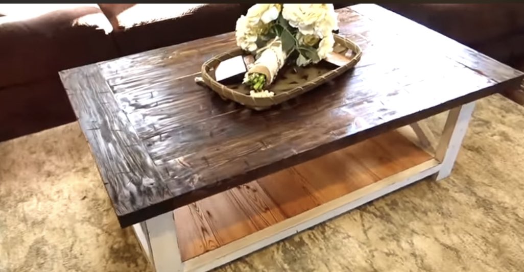 This is such an #AmericanBadAss #CoffeeTable #FarmhouseStyle #WoodworkersUnite