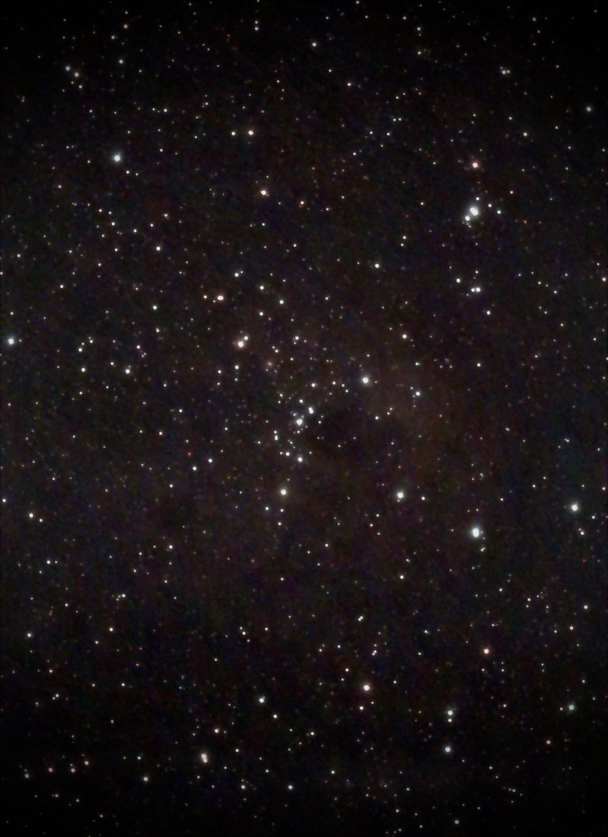 My shot of IC 410, or the #Tadpole #Nebula! It is a relatively new star-forming region in the constellation Auriga! #Astrophotography

Turn up your brightness to see this shot better!

Taken on #myvespera