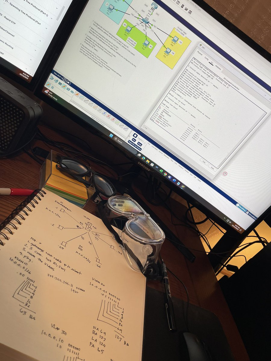 teoespero's tweet image. VLANs allow you to segment a network without needing separate hardware. VLANs will enable you to confine broadcast domains to more efficient network traffic and security.

#cisco #wearecisco #learningatcisco #ciscolearningnetwork

@Cisco @LearningatCisco @WeAreCisco @CiscoInsider