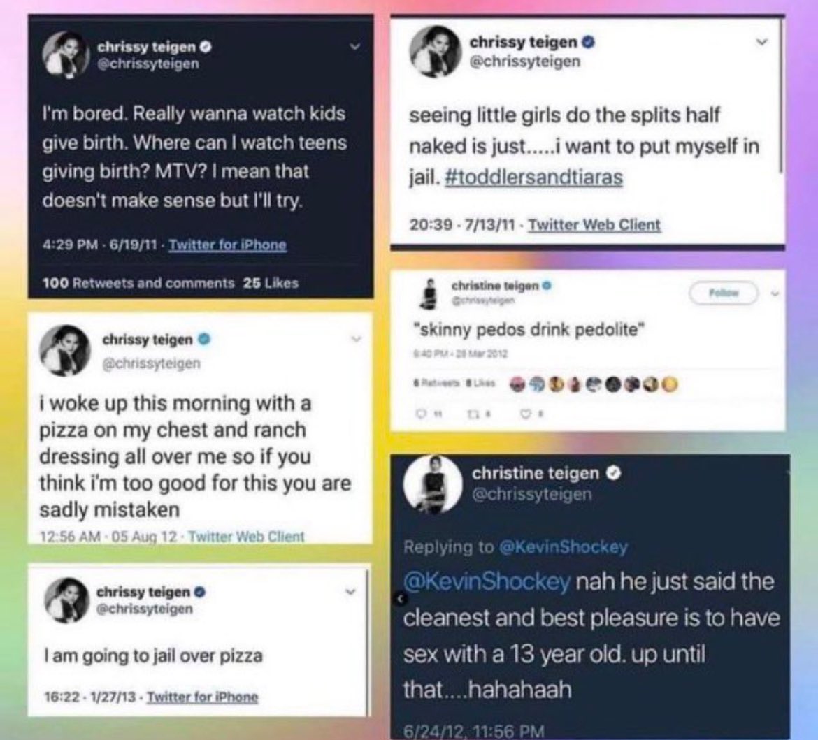 ETSY CEO &amp; CHRISSY TEIGEN!

Etsy CEO Josh Silverman tweeted in 2018 that he’s so glad Chrissy Teigen is a fan. This was after she was widely exposed for posting disturbing pedophile tweets right here on X! 

So <a href="/jgsilverman/">Josh silverman</a> can take the time to tweet the vile Chrissy Teigen; yet,