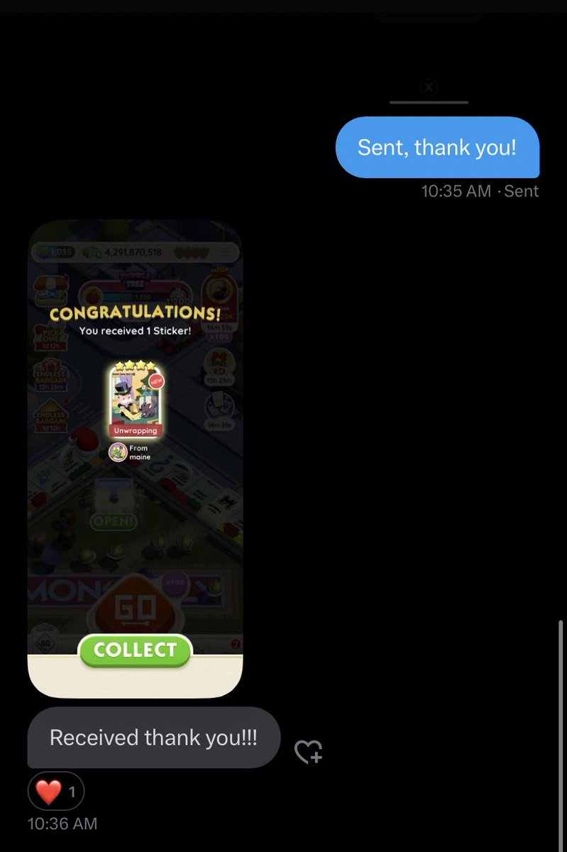rinablue (SELLING MONOPOLY GO STICKERS) tweet media