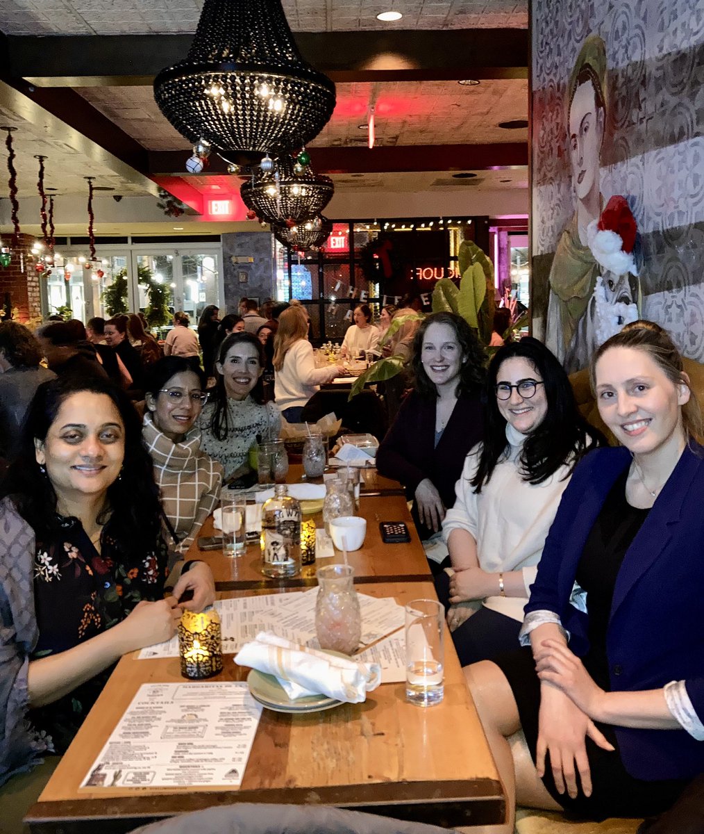 Fabulous winter #WIC get together welcoming new colleagues and sharing successes @TuftsMedicalCtr @TuftsMCCVFellow