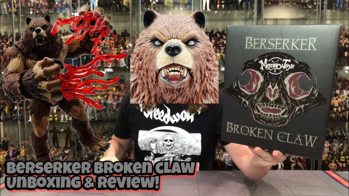 Berserker Broken Claw Unboxing & Review! youtu.be/TM5HyMMUO7s?si… #bear #actionfigure #actionfigures #toystagram #bears #toy #toys #scratchthatfigureitch #berserker #berserkerbear #actionfigurecollection #toyunboxing #toyreview #memorytoysbear