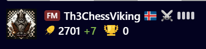 ZibbitVideos's tweet image. Finally!!! Lets go! #PR #BestEver #OldFart #Bullet #Chess #ChessPunks