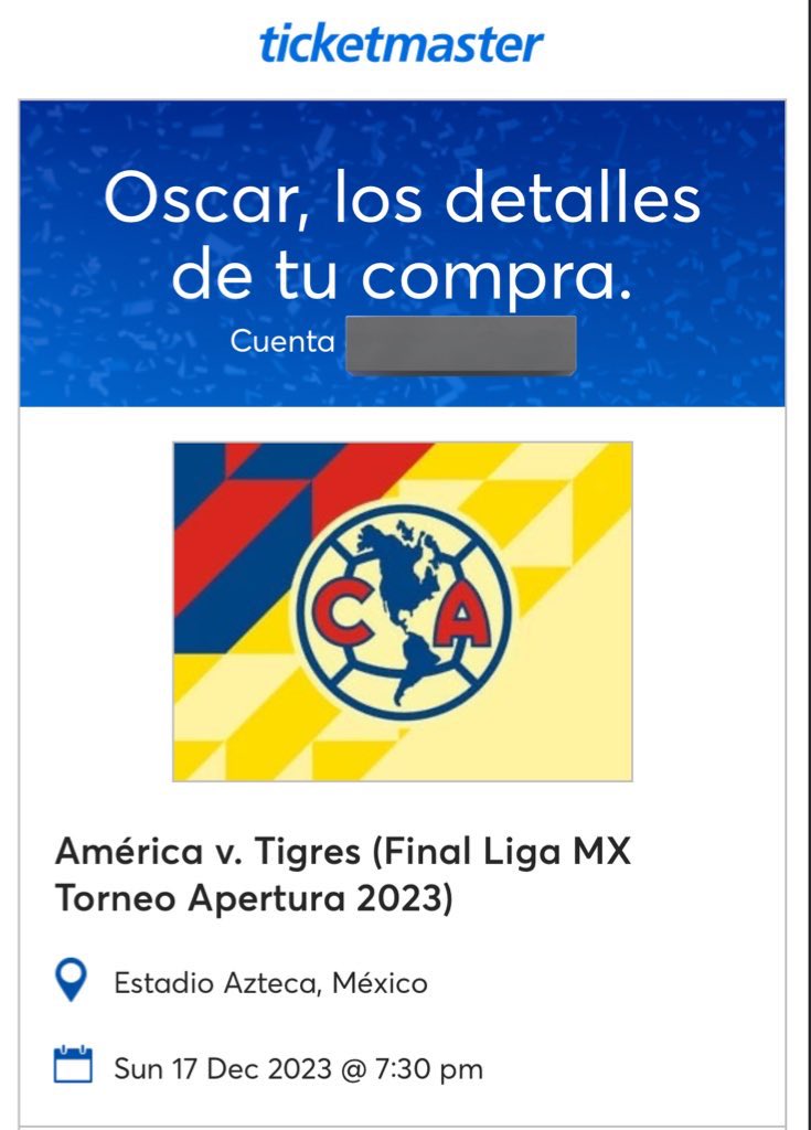 ohcaar's tweet image. Venga va.

Voy a regalar un boleto para la final de vuelta. 
🏆🦅

Lo único que tienen que hacer es seguirme, dar RT a este tweet y comentar el resultado del partido de IDA. 
Gana el que acierte el resultado. En caso de empate se sortea entre los que acertaron.

Suerte a todos.