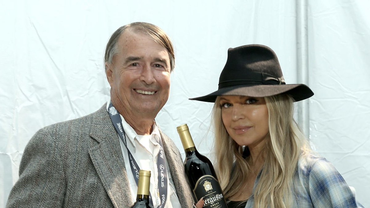 #PatrickFerguson and #Fergie | August 23, 2014 in #LosAngeles, #California. 🍷