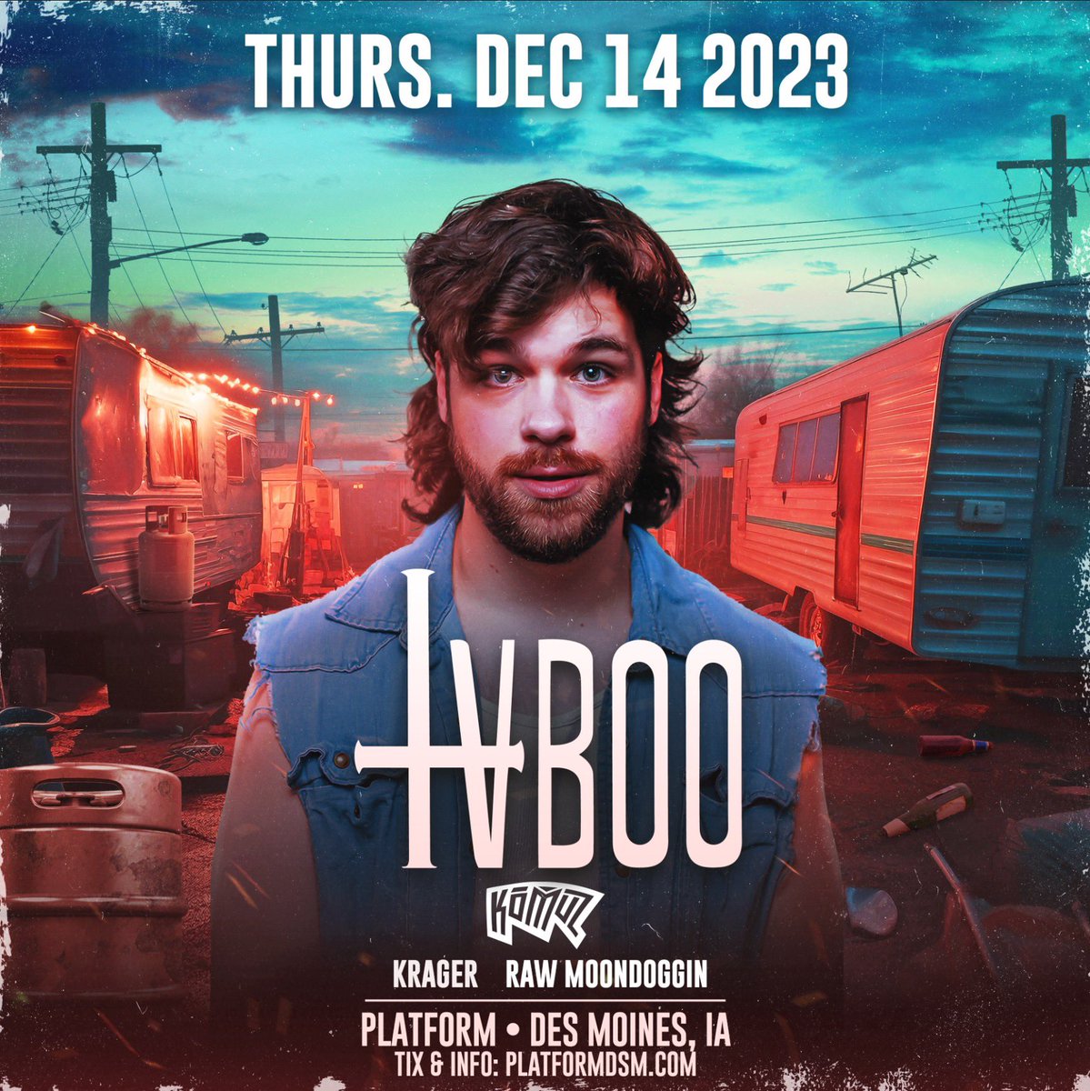 ✨ARTIST SPOTLIGHT✨
<a href="/komuzofficial/">Dre</a> is renowned for his complex beats &amp; glitchy sound effects that create an aural tapestry that is captivating and thrilling. His cutting-edge soundscapes are certain to inspire &amp; enthrall you! Catch him tomorrow night at <a href="/musicbytvboo/">TVBOO</a>