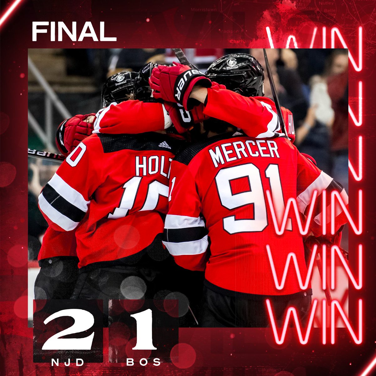 NJDevils's tweet image. COMEBACK DUB!

Game Story: bit.ly/3ToRehf