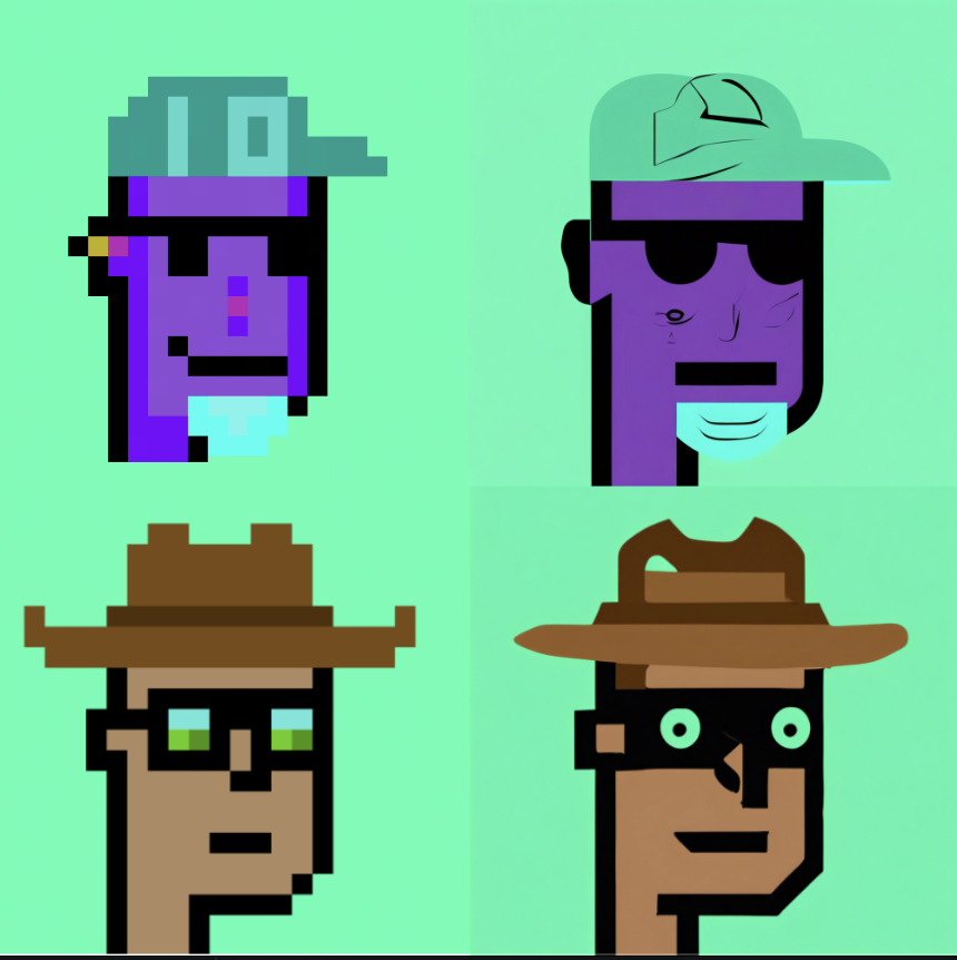 Final testing Stability AI conversions!  👍 Here are previews!

Tweaking settings for ultimate AI results 🤖

IoTeX Punks will be one of the very FIRST AI-generated #nft that is transformed from an original (OG) ART collection 🔥

A great showcase for #iotx blockchain👊 $iotx