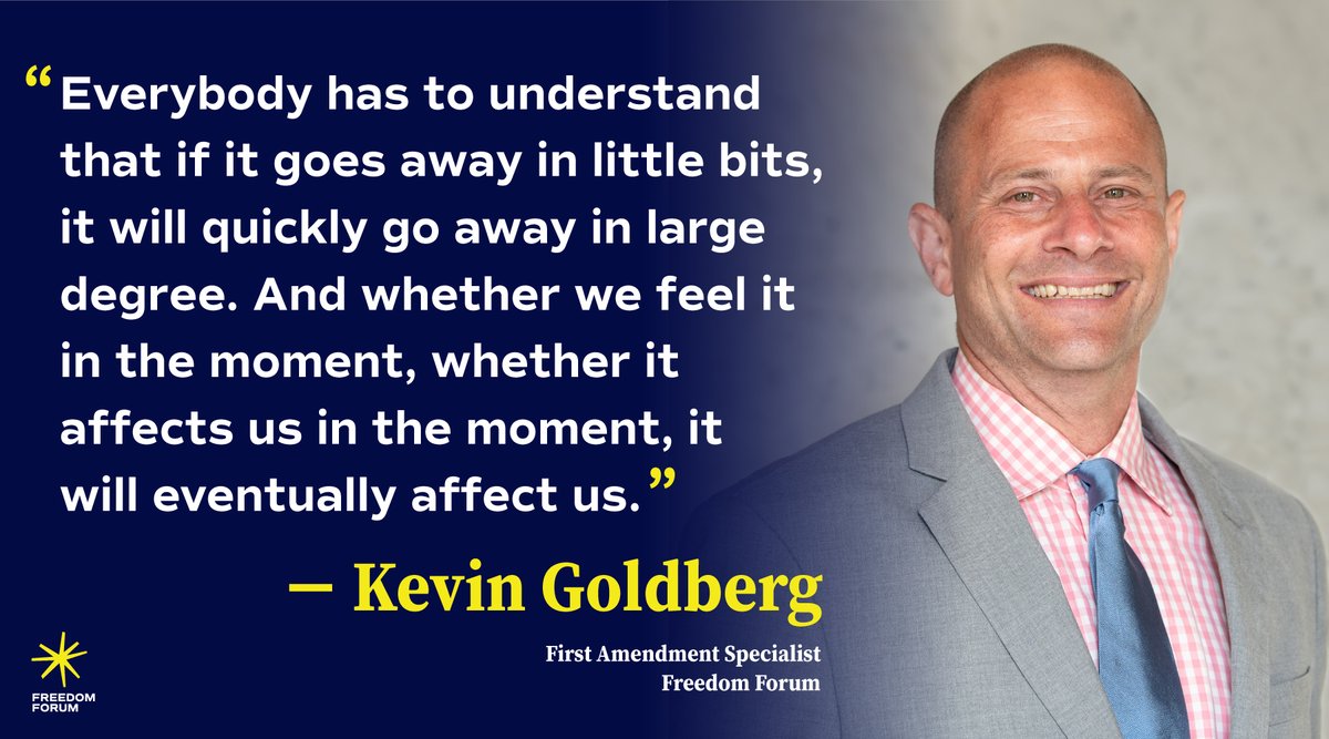Our @kevinmgoldberg talks to @RTDMPW about the importance of a free press. ➡️ bit.ly/48bKKGP