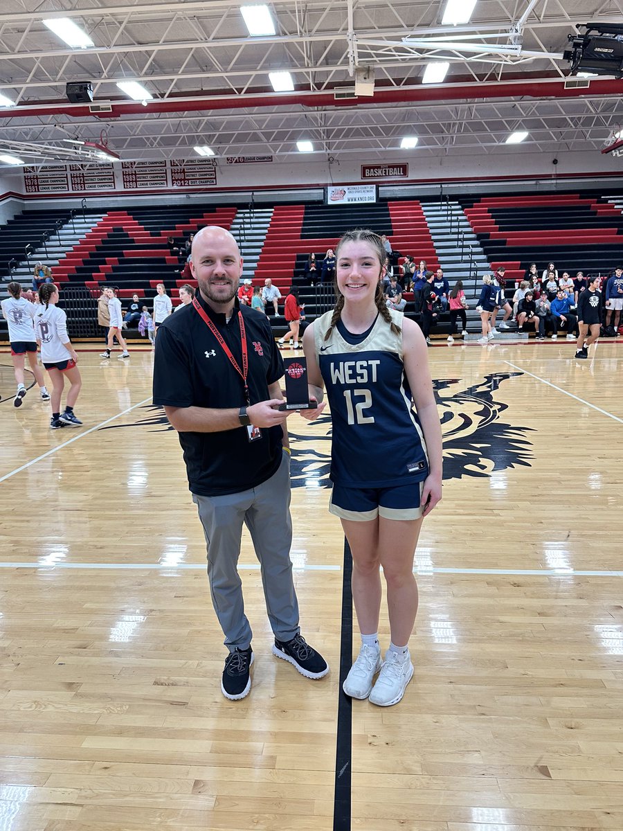 Hallie Ford makes All-Tournament Team at Mustang Classic. #AllForOne