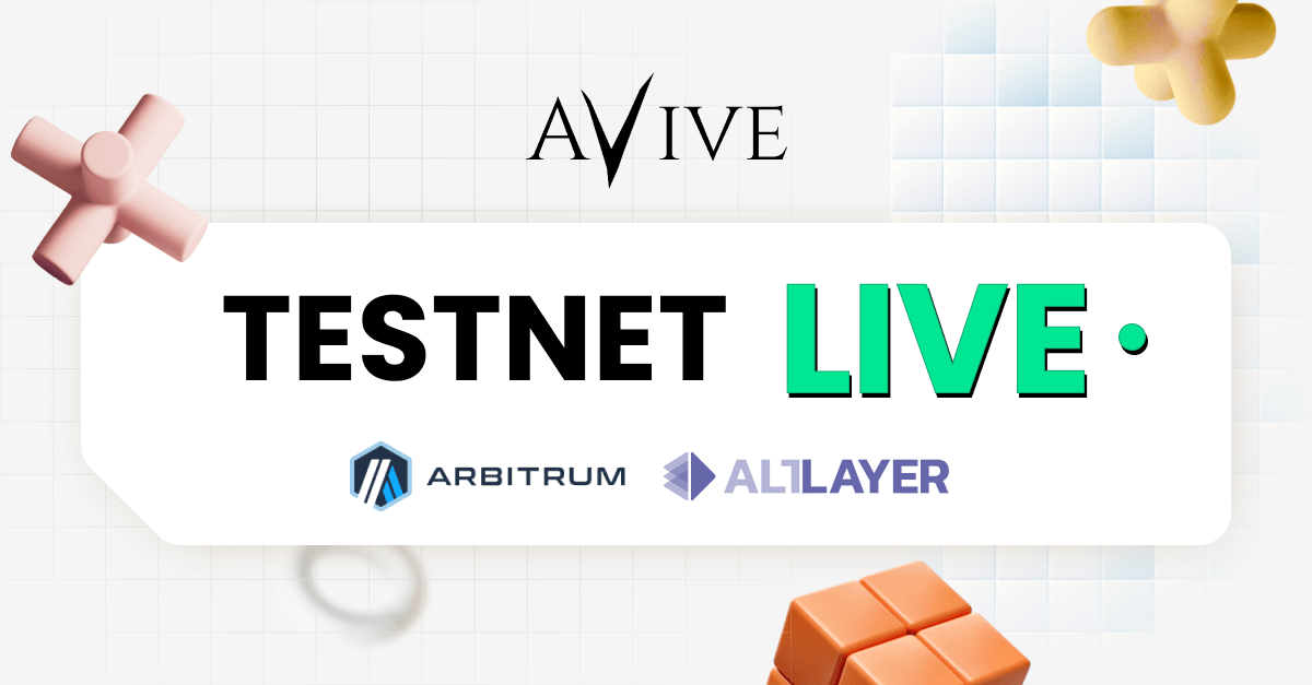 📢#Avive Testnet is now live on @Arbitrum With a community of 8 million users, from 130 countries and 20k cities, we are on a steady path to becoming one of the biggest @arbitrum Orbit Chain operator. Why Arbitrum? ✅Great inclusivity: Smart contracts in Rust, C and C++ while