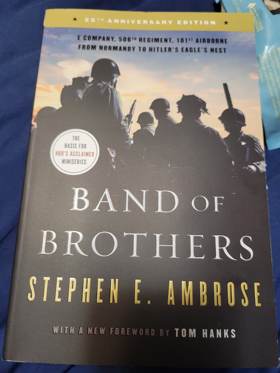 @dlraff I finally got the Stephen Ambrose book. I love Babe Heffron and Wild Bill's book. I loved Major Winters boik. I can't wait to read this book. I wish I had a time machine so I can visit all of E Company