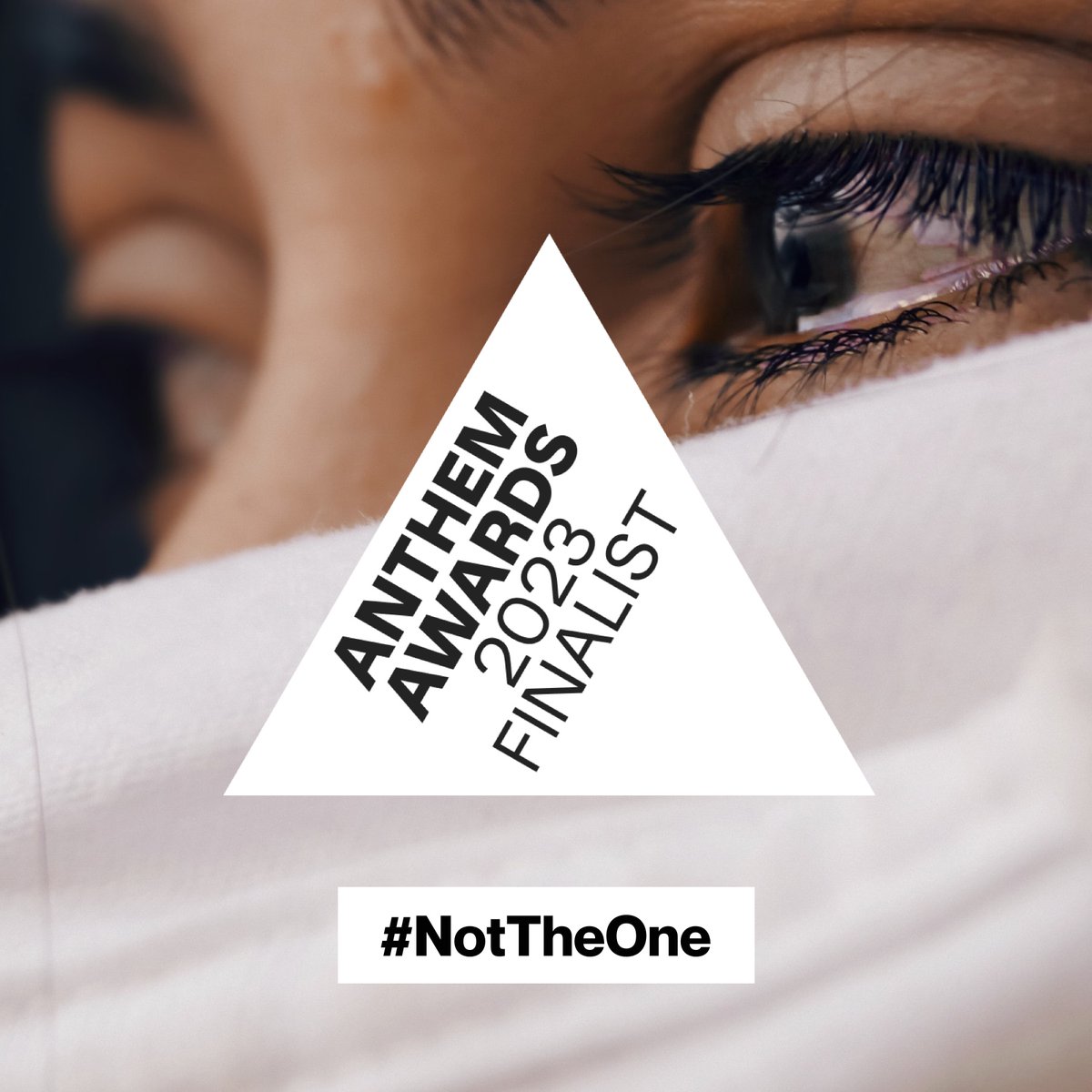 Our #NotTheOne knife crime prevention campaign has been selected as an <a href="/anthemawards/">anthemawards</a> finalist 🏆

We’re proud of this one and it’s impact in our communities.

We’re also up for a Community Voice award. If you fancy throwing a vote our way, head to  shorturl.at/cgRV0 🫶