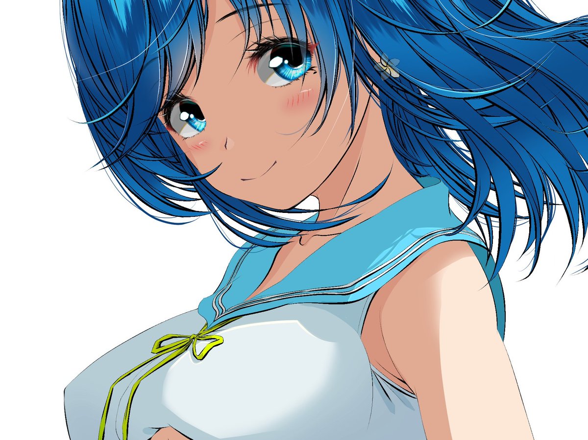 線画濃い目に描く方だからパリッとした塗りの方が合う気がする