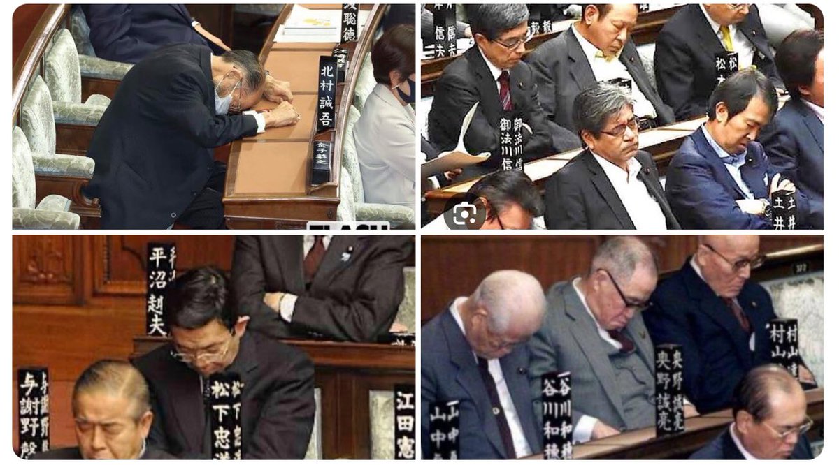 Kagayaku2021's tweet image. 日本の国会は老人ホームのようなもの、しかも高給を貰える高級老人ホーム。