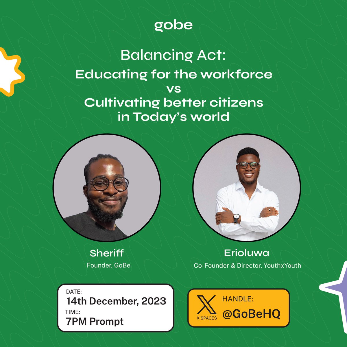 It’s today guys🥳
Join us today for an engaging and insightful conversation.

Check pinned tweet😌

#NigerianEducators #teachersoftwitter #Educationconversation #rhol #educationadvocates #Hilda #AUSvPAK #Nigerianteachers #Nigerianschools #educationinnigeria  #teachermemes