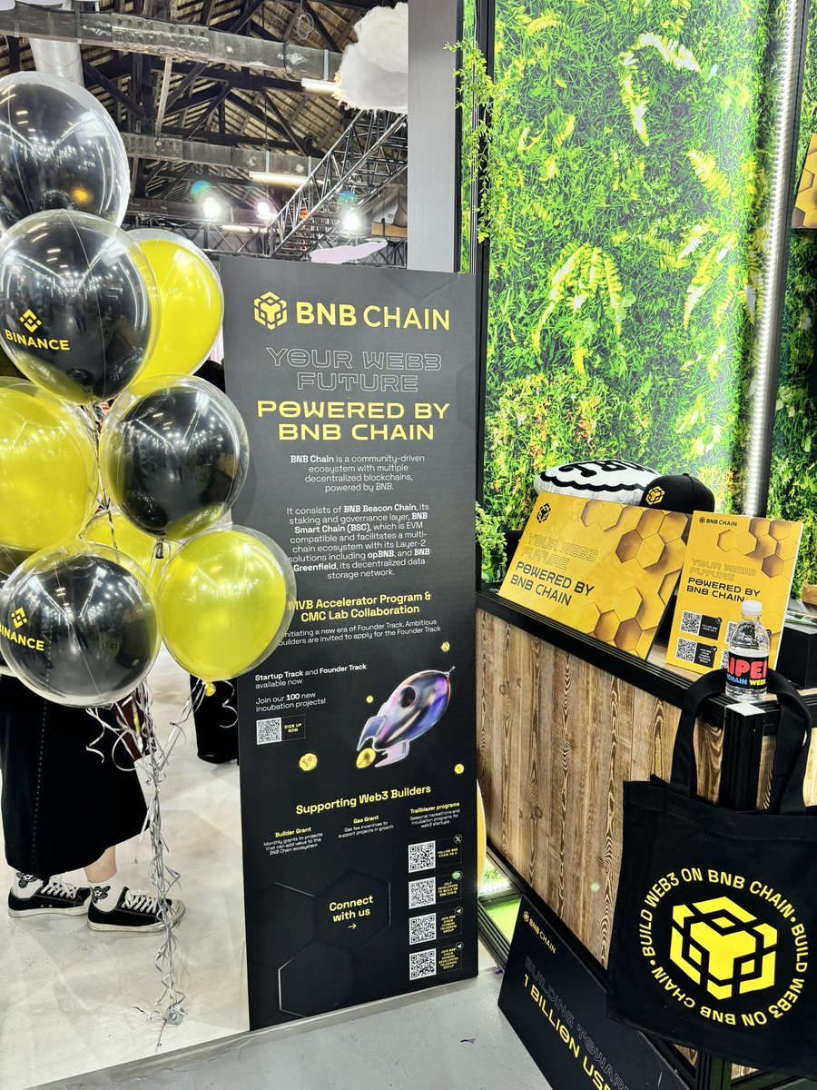 Hackwu_eth's tweet photo. @BNBCHAIN #BNBChainTaipei https://t.co/5BwjFqByRG