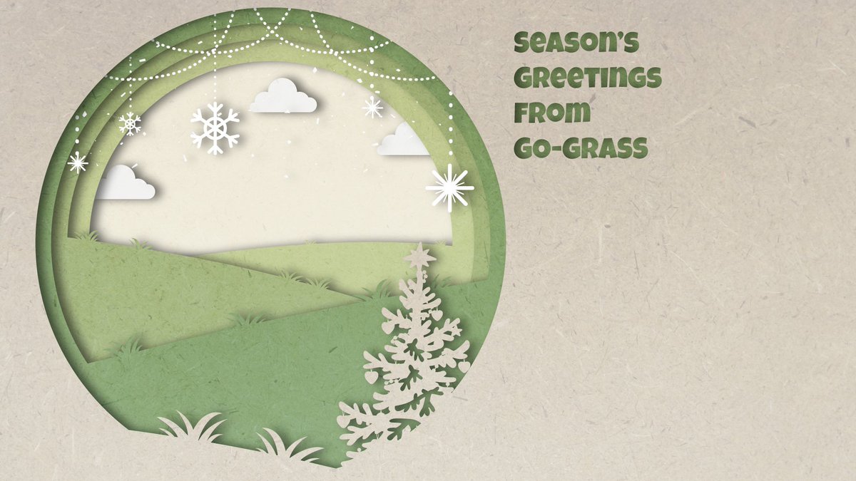 Season's Greetings from the GO-GRASS team!🎄 As we wrap up the year, anticipate exciting project updates and results in early 2024. Wishing you a joyful holiday season!☃️🎁 #SeasonsGreetings #HolidayCheer