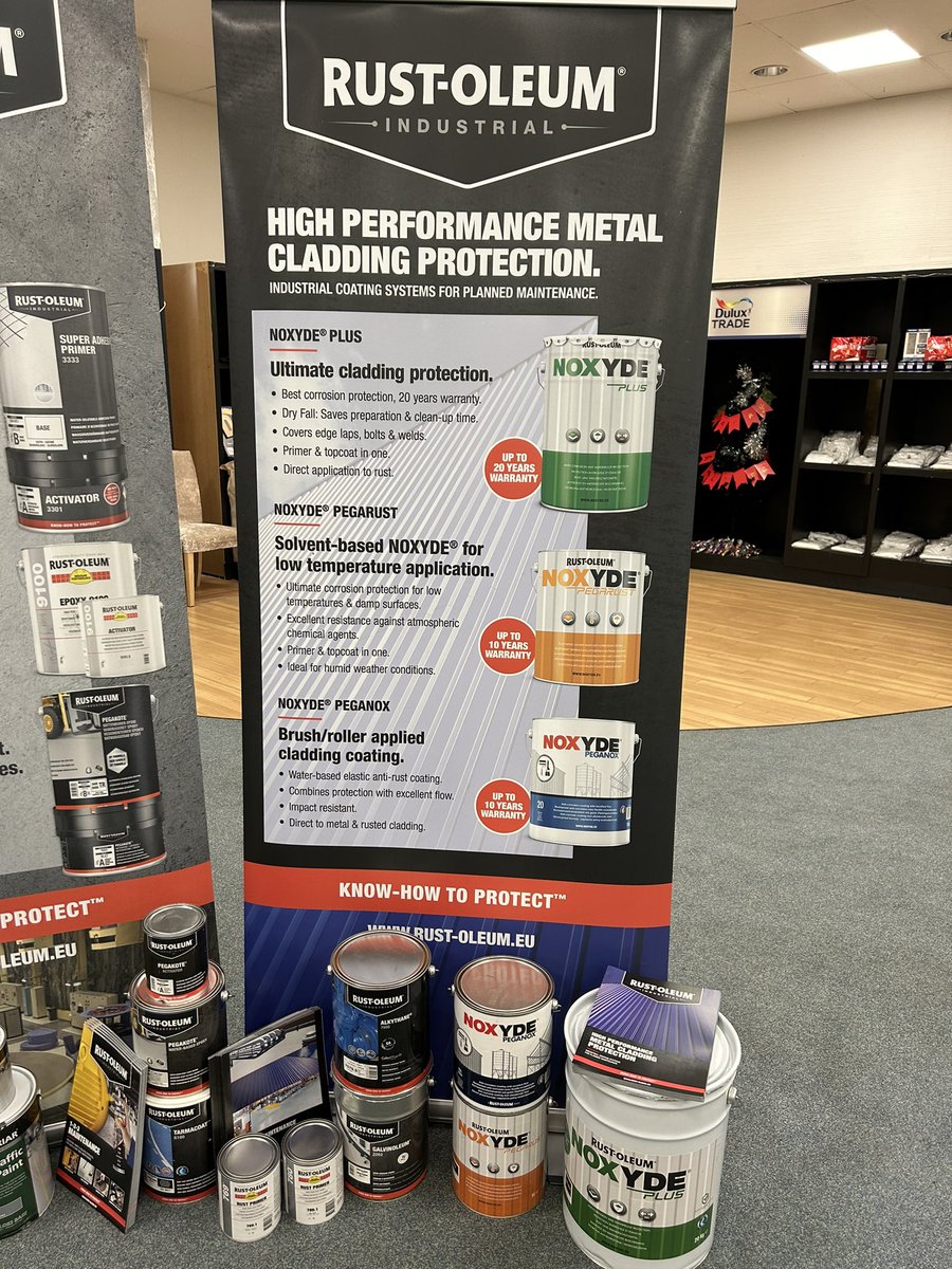 Zinsser UK &amp; Rust-Oleum Europe are here at Dulux in Bobbersmill (NG7 5NL), why not come down for some free advise and maybe a freebie or 2 - Ho Ho Ho Merry Christmas 🎅