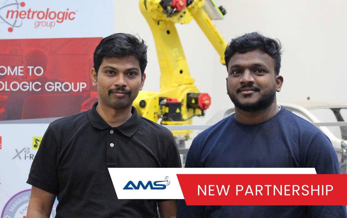 Metrologic Group strengthens its presence in the Indian market thanks to a new partnership with AARK Metrology Solutions, based in Chennai, India.

Welcome to the Metrologic family 🇮🇳

aarkmetrology.com

#3DMetrology #QualityControl #Manufacturing #Industry #India