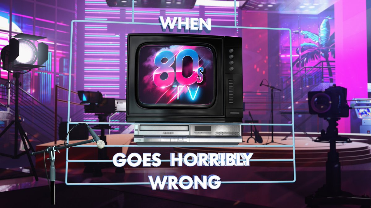 I’ll be on Channel 5 tomorrow night (Friday 15th Dec) at 10 pm in ‘When 80s TV Goes Horribly Wrong’.  📺 I enjoyed doing a bit of telly!