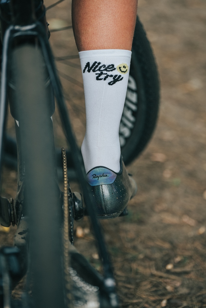 CoisCycling's tweet image. Nice Try 😀

#sockdoping #cyclingsocks #sockgame
