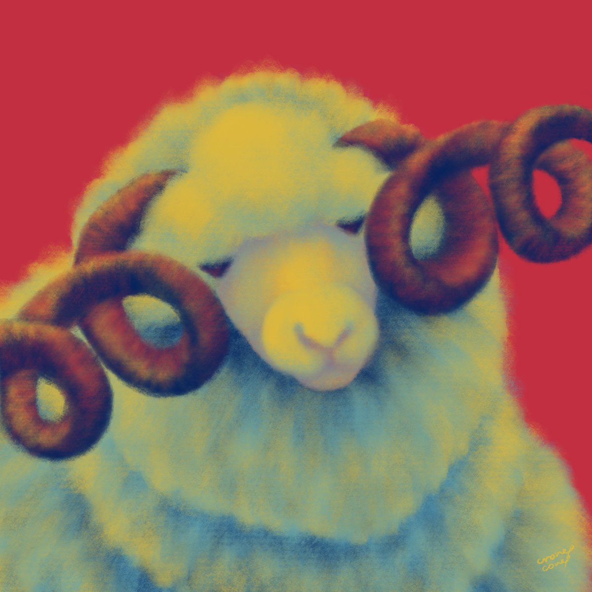 くるくる

#illustration #イラスト #sheep