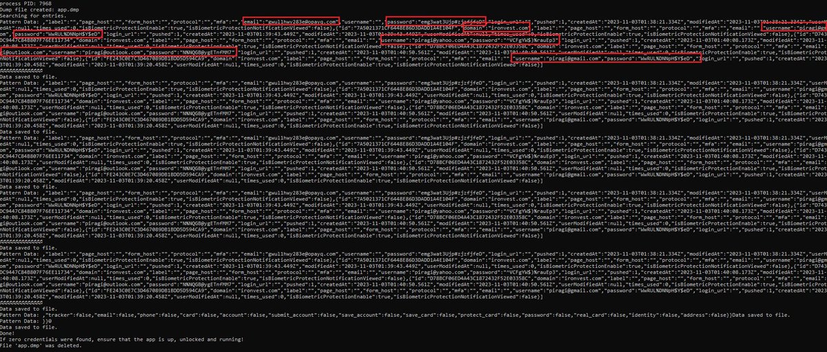 "pandora: A red team tool that assists into extracting/dumping master credentials and/or entries from different password managers."

#infosec #pentest #redteam 
github.com/efchatz/pandora